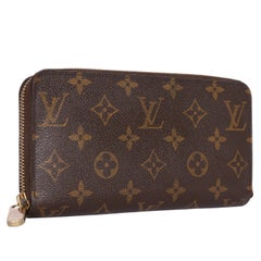 Portefeuille Louis Vuitton Zippy Monogram marron, 2007