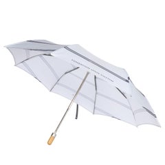 Louis Vuitton Foundation Art Museum Limited Folding Umbrella in Gray
