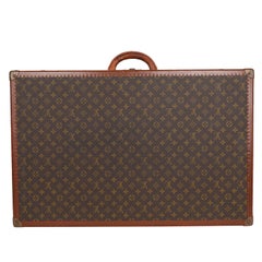 Sac de voyage de week-end Louis Vuitton Monogram Alzer 80 à coque rigide