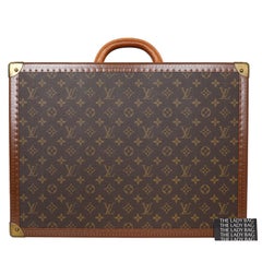 Louis Vuitton Cotteville Monogram Hard Case Trunk, Vintage 14.5\"