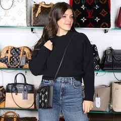 Louis Vuitton Petit Sac Plat Giant Crossbody Bag