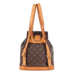 Louis Vuitton Brown Monogram Montsouris Pm Backpack, 2001