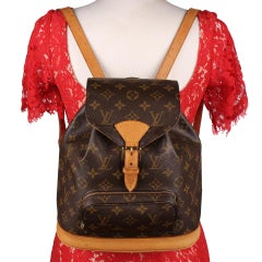 Mochila Monogram Montsouris MM de Louis Vuitton
