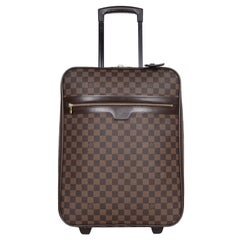 Louis Vuitton 2007 Damier Ebene Pegase 45 Rolling Luggage Suitcase