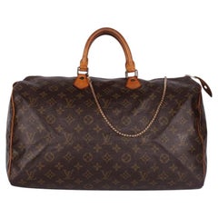 Louis Vuitton Monogram Speedy 40 aus braunem Canvas, 1992, Schulranzen