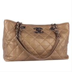 Chanel Caviar Quilted French Riviera Tote Bag in Leather, 2014-1015