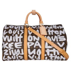Louis Vuitton Stephen Sprouse Keepall 50 Duffle Bag in Brown
