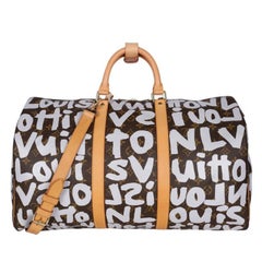 Louis Vuitton Stephen Sprouse Keepall 50 Duffle Bag in Brown