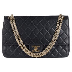 Chanel Classic 25 Double Flap Lambskin Leather Black