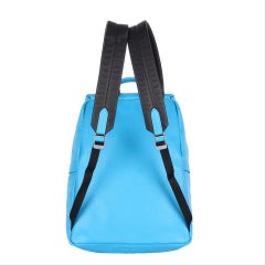 Louis Vuitton Discovery Leather Backpack GM in Blue
