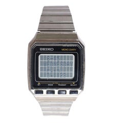 Montre-agenda Seiko en acier inoxydable, en très bon état, du XXIe siècle