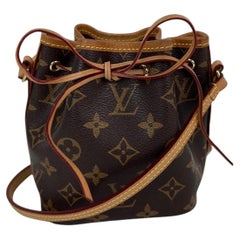 Louis Vuitton Monogram Nano Noe Bucket Crossbody Bag