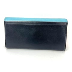 Chanel Airline Triple CC Logo Long Wallet Clutch