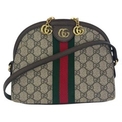 Gucci GG Supreme Ophidia Small Rounded Top Shoulder Bag