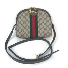 Gucci GG Supreme Ophidia Small Rounded Top Shoulder Bag