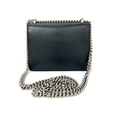 Gucci Dionysus Crystals Black Leather Small Shoulder Bag