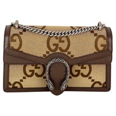 Gucci Dionysus Jumbo GG Canvas Beige Schultertasche Maxi