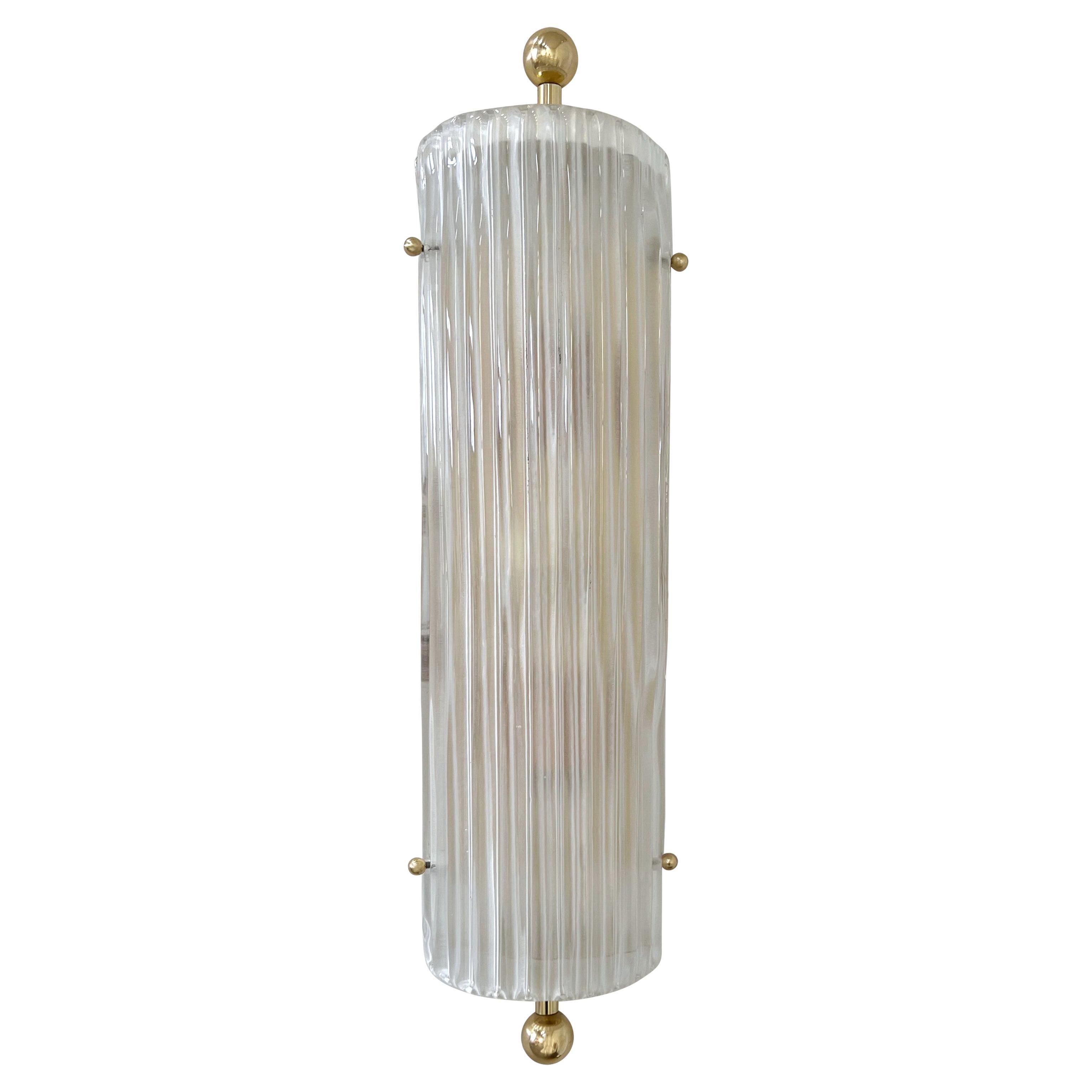 Glaciale Sconce / Flush Mount by Fabio Ltd For Sale
