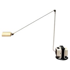 Lámpara de sobremesa Vintage Italian Daphine de Tommaso Cimini para Lumina, años 70