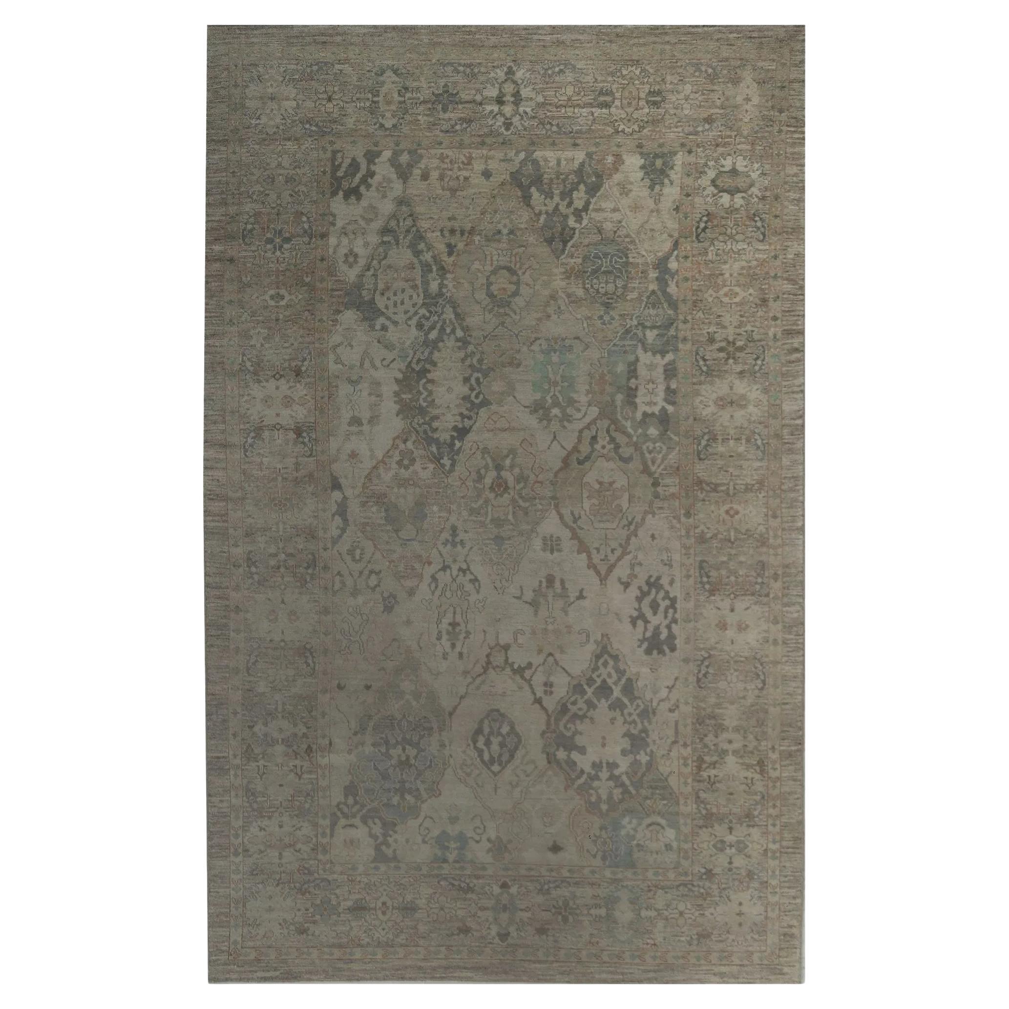 Tapis d'Oushak de Turquie - Design - 98212