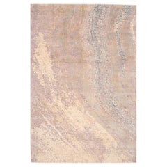 India India Area Rugs - Wool Brown Gray Ivory Yellow Design - 93290