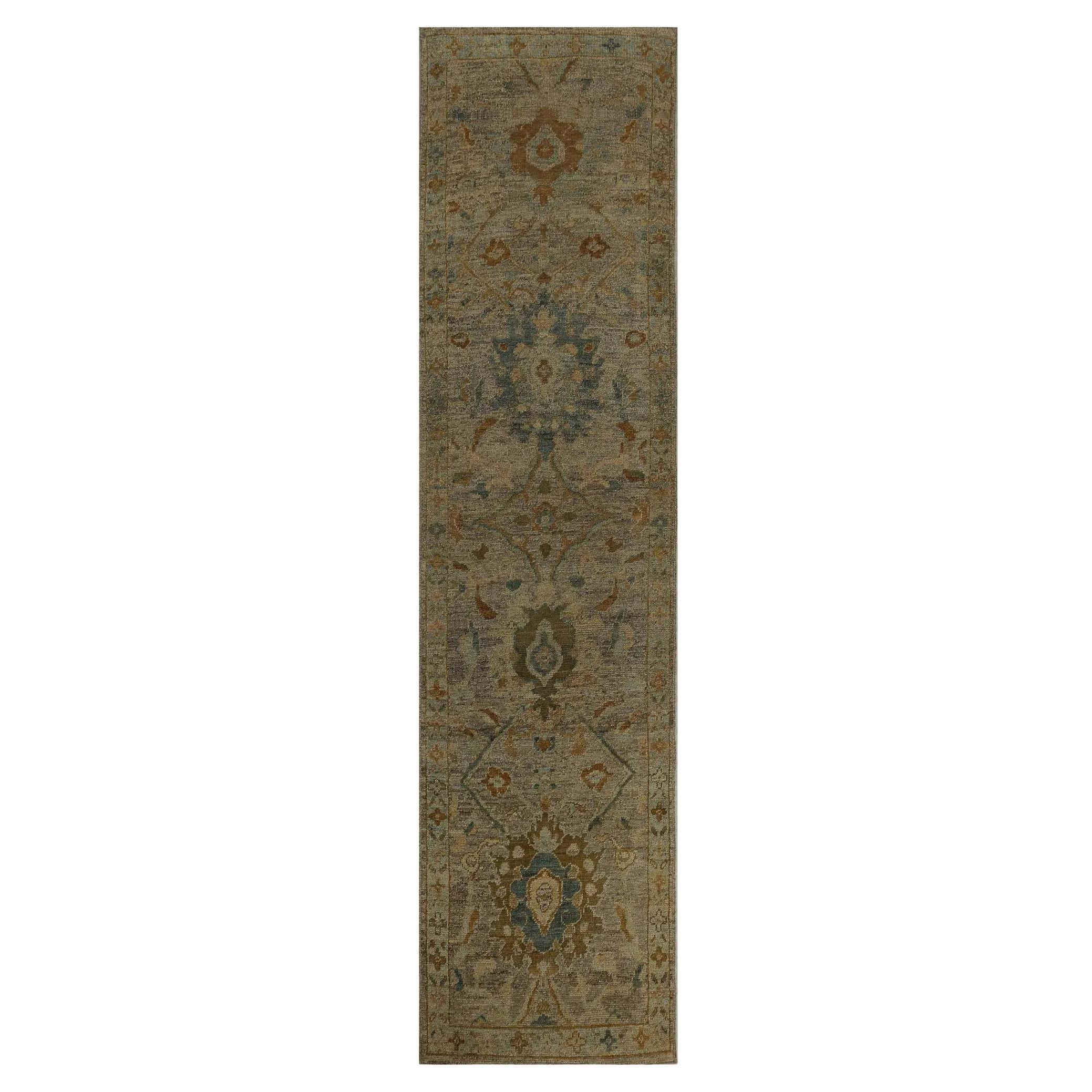 Turkey Oushak Runner Rugs - Design - 99070