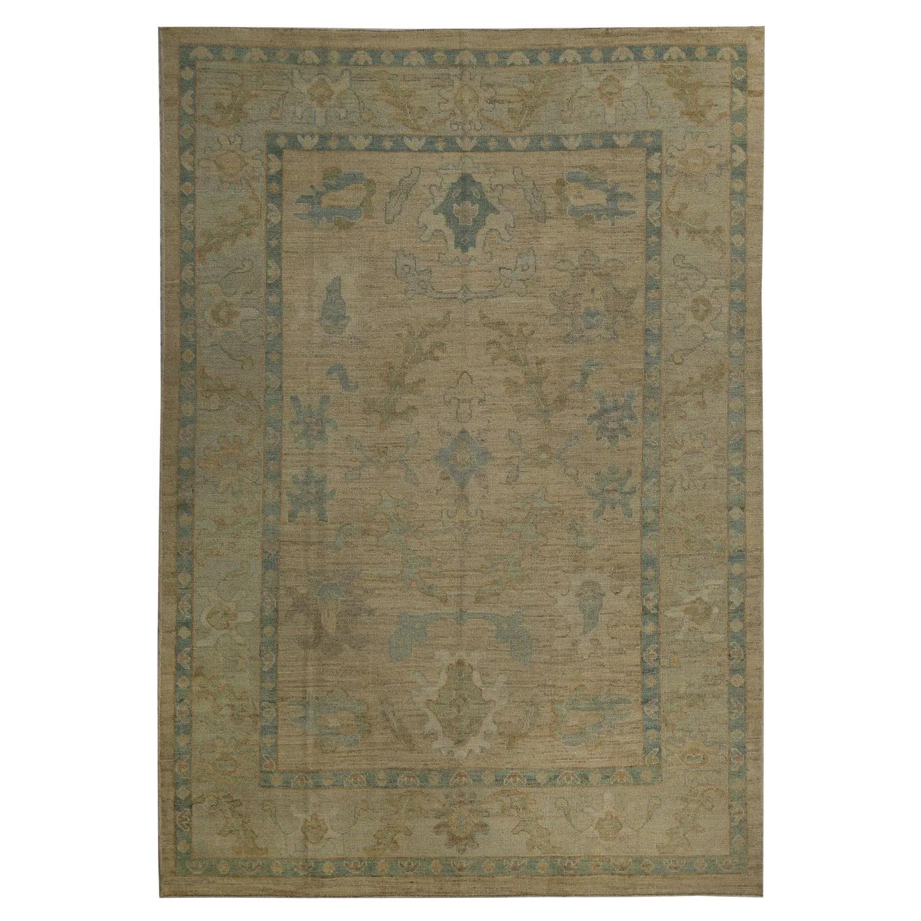 Tapis d'Oushak de Turquie - Design - 99177