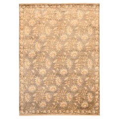 Tappeti India Bessarabian - Lana Marrone Avorio Design - 94106