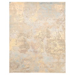 Tappeti India Modern - Lana Marrone Grigio/Argento Taupe - 93810