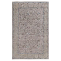 Afghanistan Sultanabad Over Size Teppich aus Wolle in Taupe in Übergröße - 95459