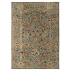 Sultanabad-Teppiche aus Afghanistan - Wolle in Grau mit Muster - 95796