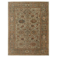 Afghanistan Sultanabad Over Size Teppich - Wolle Elfenbein Design - 95849