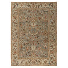 Turkey Sultanabad Over Size Rug - Wool Gray Design - 95940
