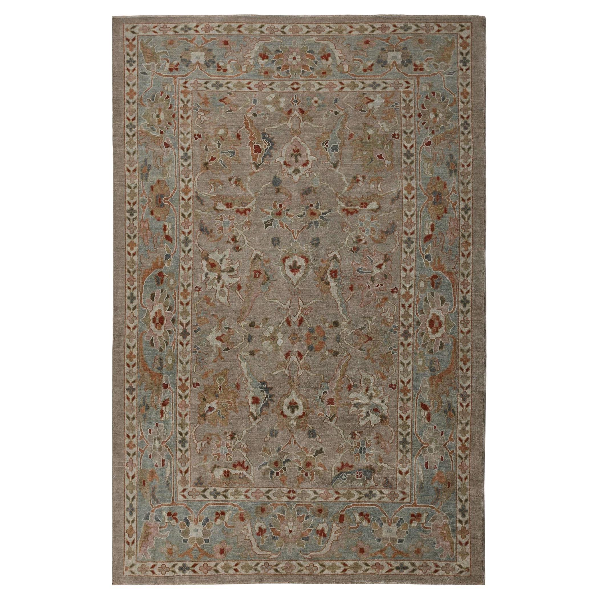Afghanistan Sultanabad Area Rugs - Wolle Elfenbein Design - 95853