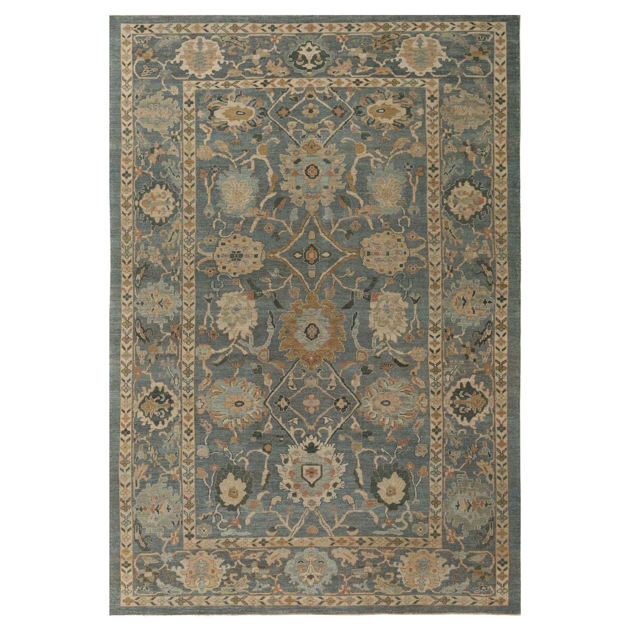 Sultanabad-Teppiche aus Afghanistan - Wolle in Grau mit Muster - 95955