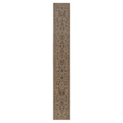 Tapis de course Sultanabad en laine ivoire - 95988