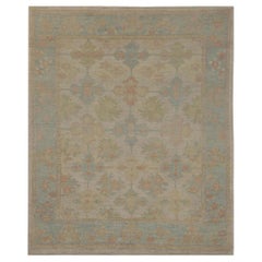 Tapis d'Afghanistan Oushak - Design en laine ivoire - 95997
