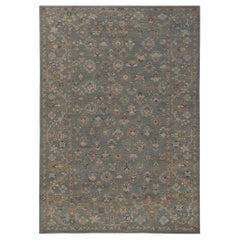 Tapis d'Afghanistan Sultanabad - Design gris en laine - 96001