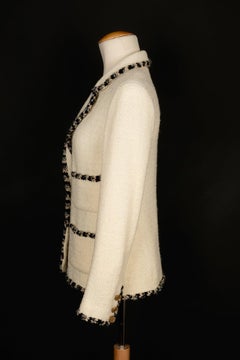 Chanel Off-white Tweed Jacket, 2006