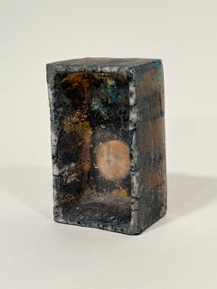 Shun Kumagai Escultura japonesa contemporánea en caja de cristal fundido