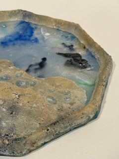 Shun Kumagai Contemporary Japanese Cast Glass Catch-All Plate