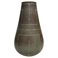 Vintage Ito Shin Modernist Japanese Large Wood-Fired Vase