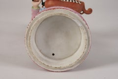 Statuetta in biscuit "Musicista", porcellana dei fratelli Kornilov, seconda metà del XIX secolo.