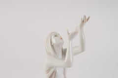 Statuetta in porcellana “Prayer Dancer”, Rosenthal Sculptor di Gustav Oppel, 1936