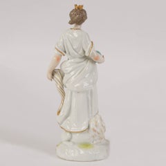 Porcelain Figure "Allegory - Earth", France by Samson, End of 19th Century