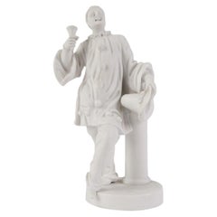 Biscuit Figure "Pierrot", Europe, Beg. of 20th Century