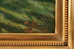 Dipinto “Paesaggio boschivo”, Russia (Impero russo) di Lebedev A., 1896