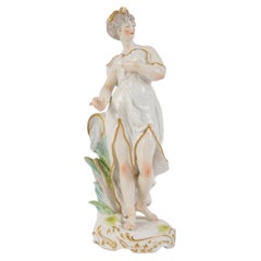 Statuetta in porcellana “Allegoria – L’acqua”, Francia, opera di Samson, fine del XIX secolo