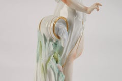 Statuetta in porcellana “Allegoria – L’acqua”, Francia, opera di Samson, fine del XIX secolo