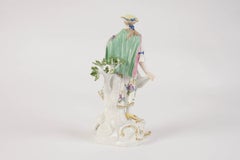 Porcelain Figure "Shepherdess", Germany By Meissen, Second Half of 19th C.